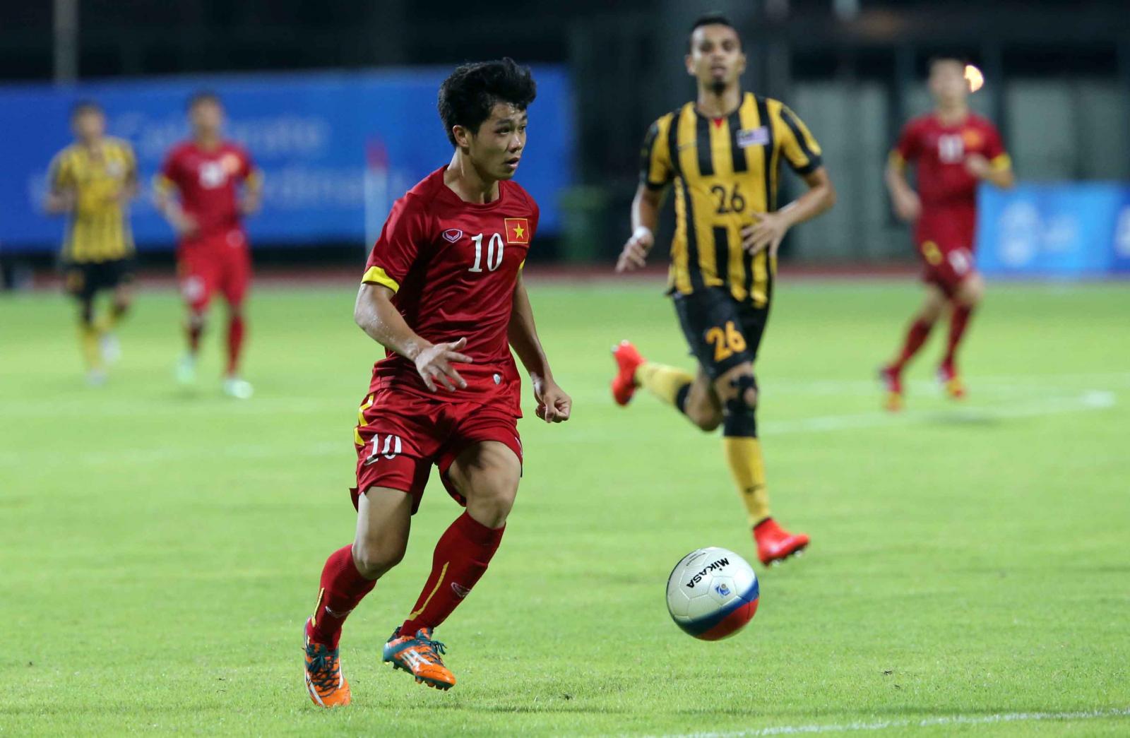 Công Phương từng lập cú đúp vào lưới Malaysia năm 2015 undefined